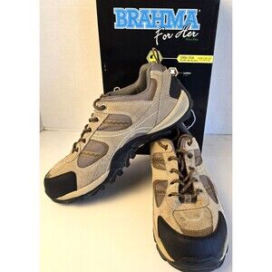 BRAHMA Steel Toe Women’s Shoes Size 12 for Hiking, Camping, Work